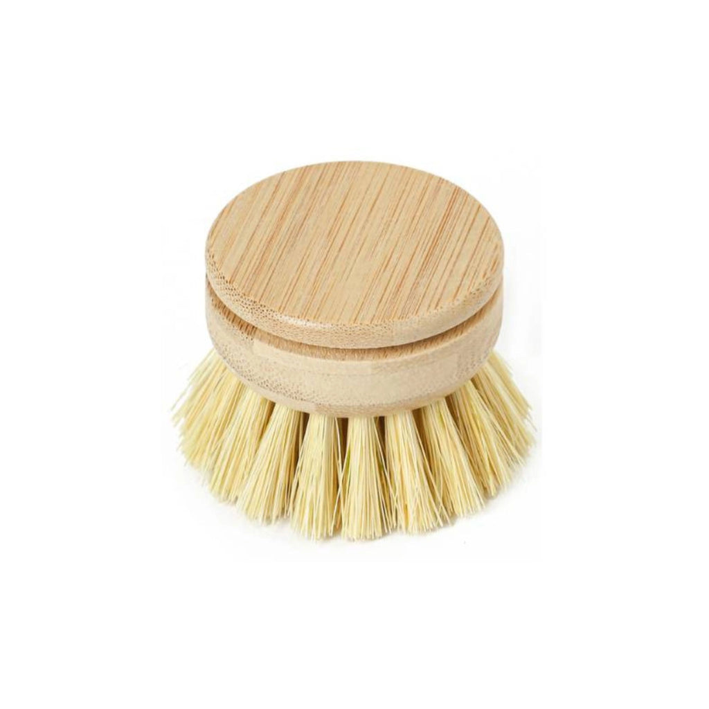 Cepillo para Lavar Platos Reutilizable de Bambú y Sisal - Cabezal