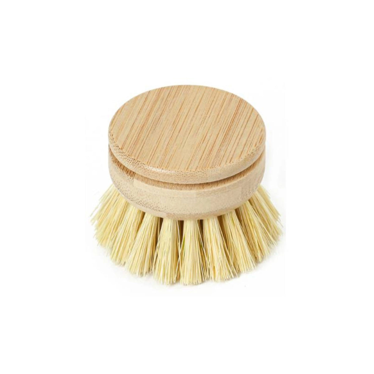 Cepillo para Lavar Platos Reutilizable de Bambú y Sisal - Cabezal