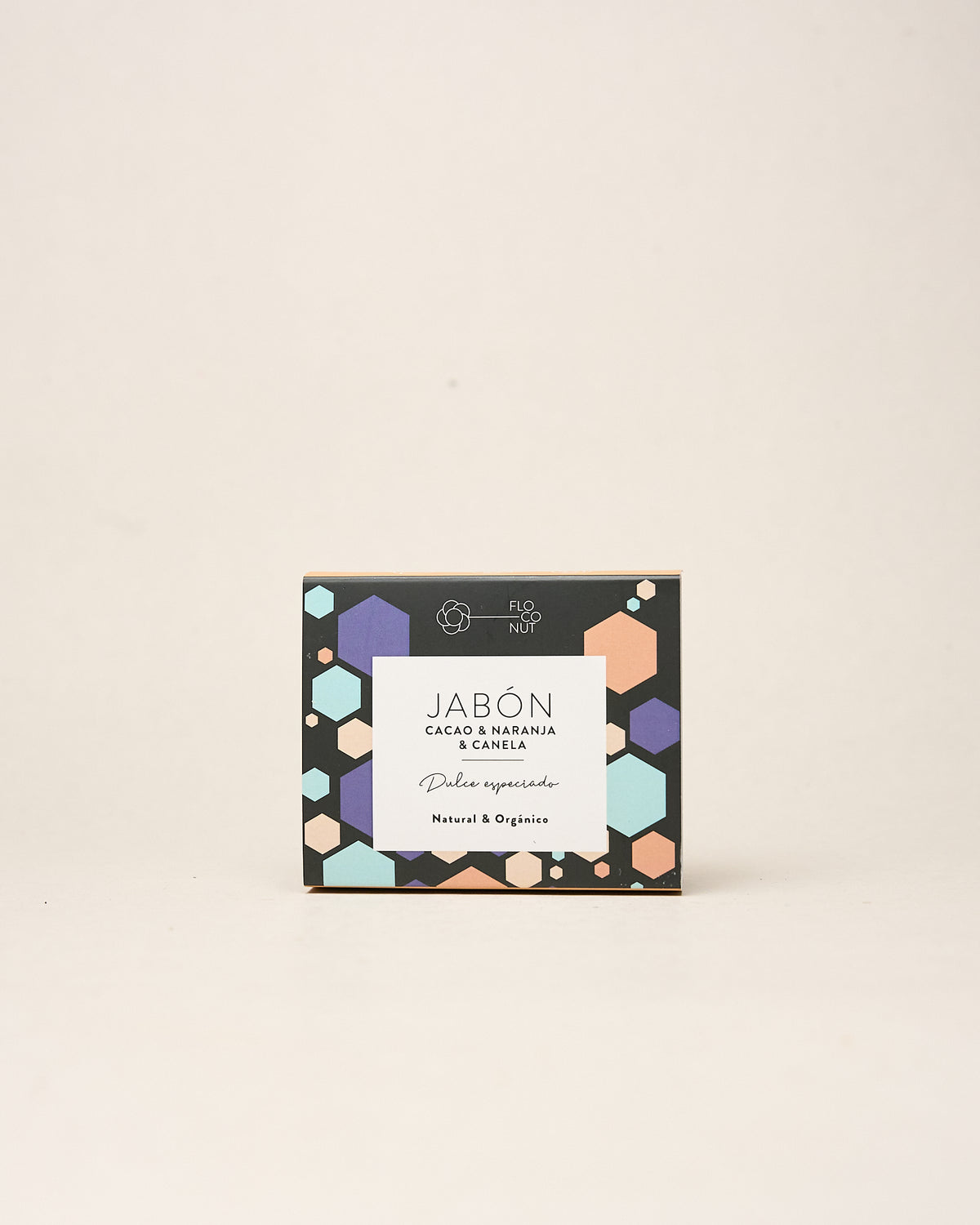 Jabón Sólido Nutritivo para todo tipo de piel con Cacao, Naranja y Canela