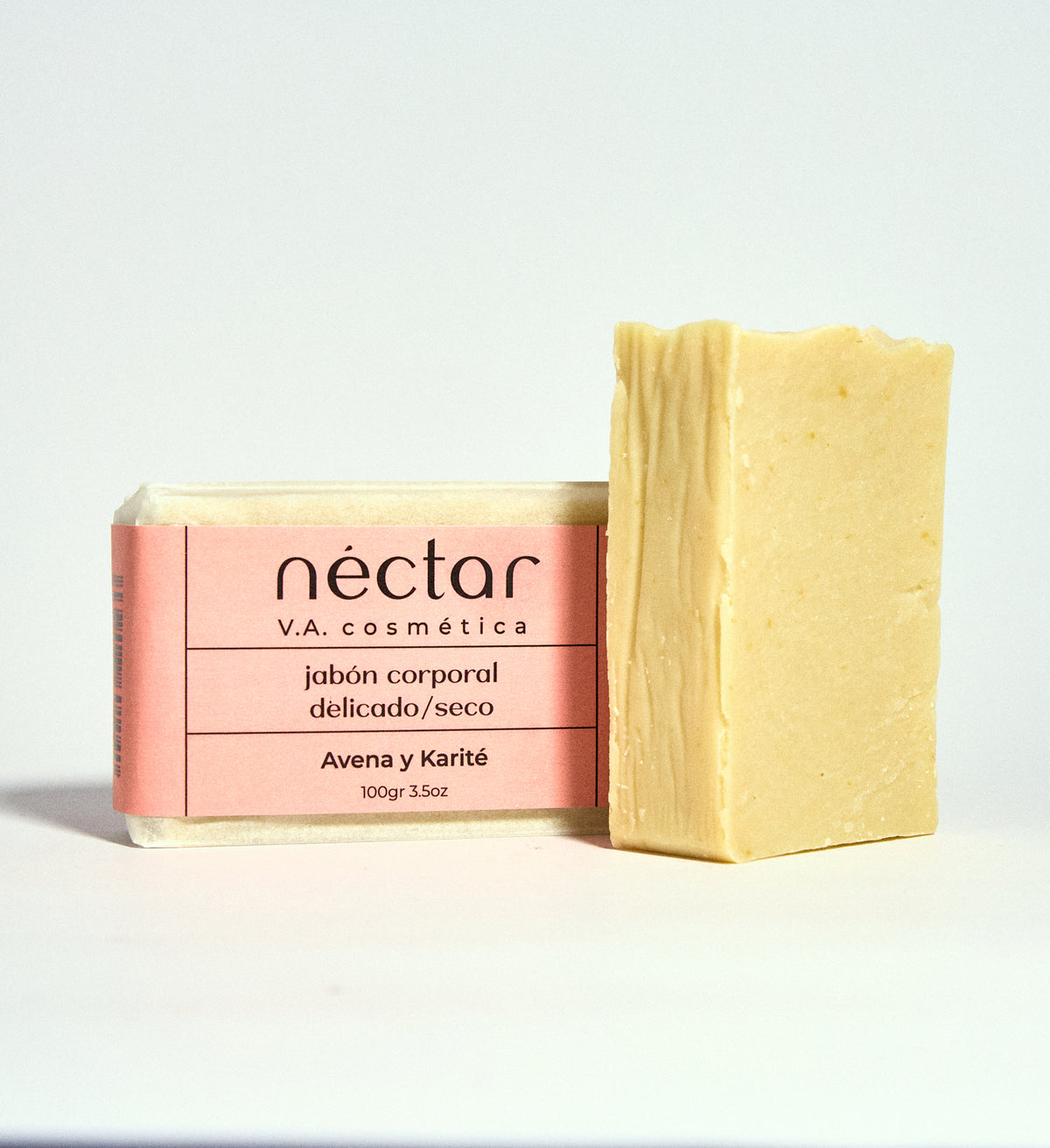 Jabón Corporal de Avena y Karité calmante